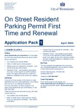 Published on: 19 January 2021. . Renew westminster parking permit